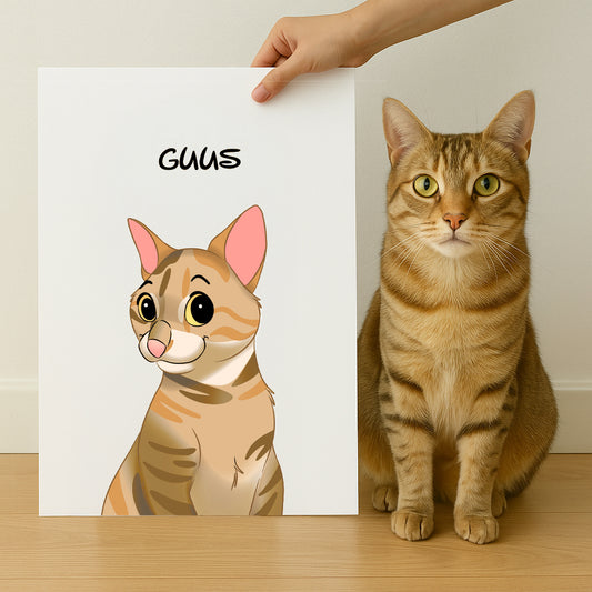 Animatie Portret met naam